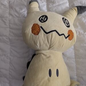 Build-A-Bear Cream and Black Plush Dog Toy